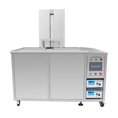 Líquido de limpeza ultrassônico automático industrial das peças 960L com sistema da filtragem