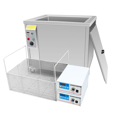 Limpador ultrassônico industrial 960L SUS304 2,0 ​​mm com revestimento de cromo duro
