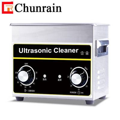 Chunrain CR-030 4L 180W Alta Frequência Ultrassônica Limpeza Mecânica temporizador para Dentes falsos