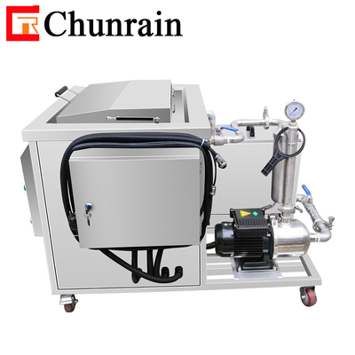 108L Sistema de filtragem Motor Peças de carbono Desengraçador Banho Potência ajustável CR-300G Industrial Ultra-sônico Limpeza