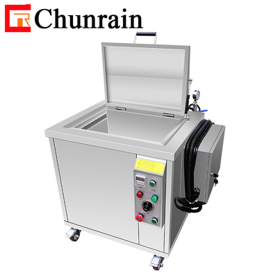 Máquina de limpeza por ultra-som Chunrain 108L 40kHz Filtro de capuz industrial tinta de carbono Motor de limpeza tanque banho