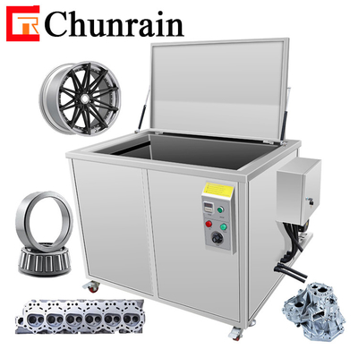 Máquina de limpeza por ultra-som Chunrain 108L 40kHz Filtro de capuz industrial tinta de carbono Motor de limpeza tanque banho