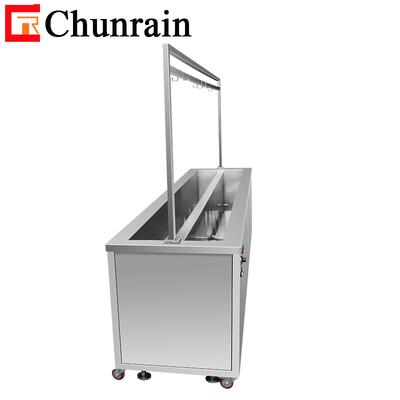 Equipamento de limpeza de cortinas de persianas de janela ultra-sônica ChunRain com função de lavagem de limpeza CR-2072T