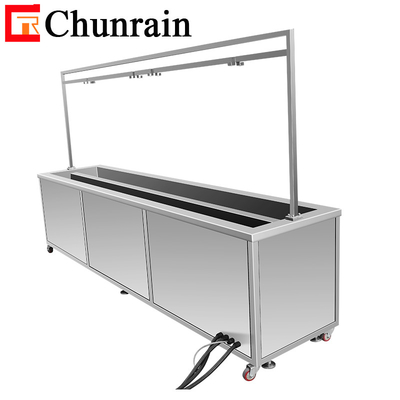 Equipamento de limpeza de cortinas de persianas de janela ultra-sônica ChunRain com função de lavagem de limpeza CR-2072T
