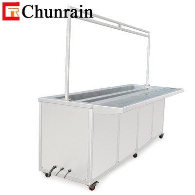 Máquina de limpeza por ultra-som de persianas para persianas e persianas CR-2072T
