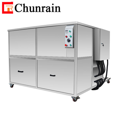 Limpeza industrial por ultra-som com sistema de filtros para aro de rodas, rolamentos de trocador de calor, limpeza de banho 1500L