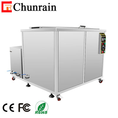 líquido de limpeza ultrassônico do bloco de motor de 108L 1500W com filtragem Chunrain