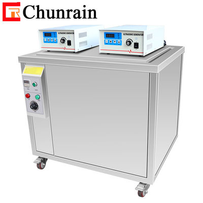 capacidade do líquido de limpeza ultrassônico industrial de 7200W 18000W grande para o permutador de calor de DPF