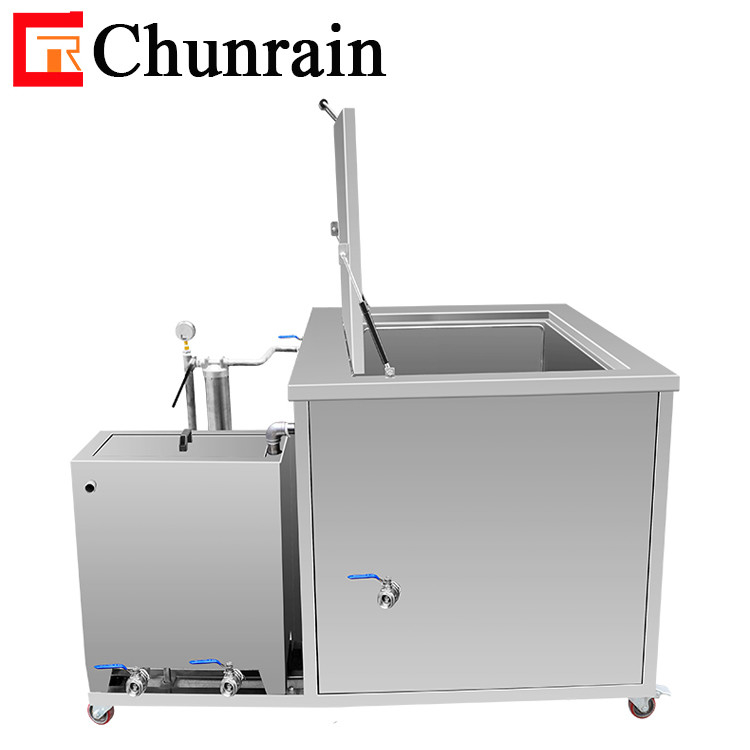 108L Sistema de filtragem Motor Peças de carbono Desengraçador Banho Potência ajustável CR-300G Industrial Ultra-sônico Limpeza