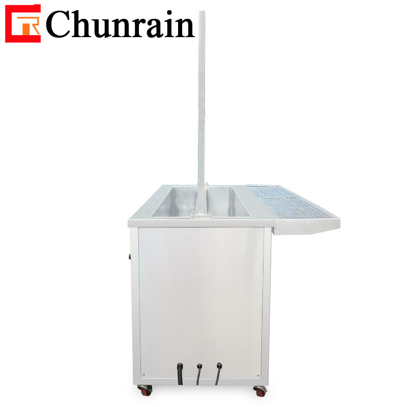 3 metros de limpeza de tanque de ultra-som limpador para as janelas sujas cortina de persianas 300L Dual tanque máquina de limpeza de ultra-som