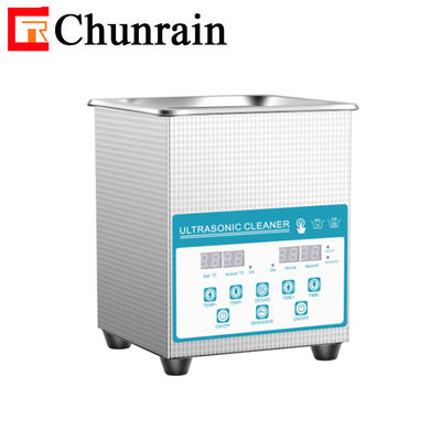 CR-010S 2L 60W Professional Desktop Digital Ultrasonic Cleaner com aquecedor e Degas e Semiwave para laboratório dentário