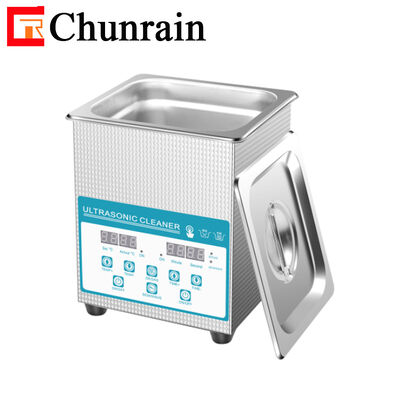 CR-010S 2L 60W Professional Desktop Digital Ultrasonic Cleaner com aquecedor e Degas e Semiwave para laboratório dentário