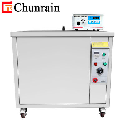 ChunRain 1800W 135L Limpador ultrassônico industrial de aço inoxidável Temporizador/aquecedor ajustável com certificação CE para motor de caminhão